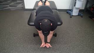 Prone quotTquot  Thumbs Up  Shoulder Strengthening [upl. by Richie736]