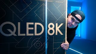 O MAIOR UNBOXING SAMSUNG  8K [upl. by Seiden]