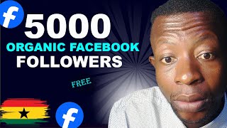 How to get more followers on Facebook [upl. by Marti700]