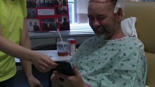 Man Receives 1st Partial Skull Scalp Transplant [upl. by Andromache376]