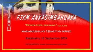 Mofonaina Alatsinainy 16 Septambra 2024 [upl. by Tahp75]