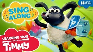 Timmy Time Theme Singalong  Learning Time with Timmy  Songs for Children [upl. by Hareema993]