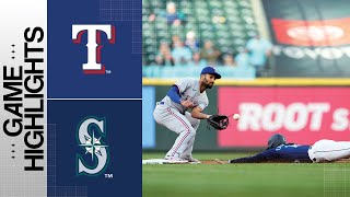 Rangers vs Mariners Game Highlights 5823  MLB Highlights [upl. by Atikan]