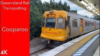 Queensland Rail Trainspotting  Cooparoo [upl. by Nilauqcaj]