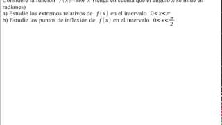 Ejercicios de puntos extremos con funciones trigonométricas [upl. by Goldston]