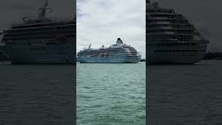 CRYSTAL SYMPHONY Cruise Ship Auckland [upl. by Rashida]