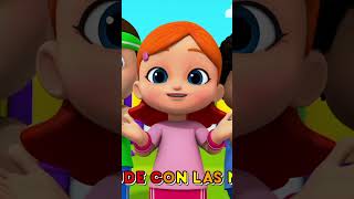 Cabeza Y Hombros Rodillas Y Dedos De Los Pies shorts reels education musica funny [upl. by Etteoj763]