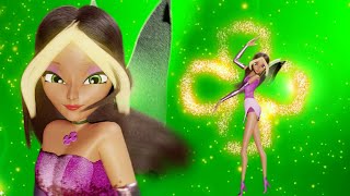 Flora Magic Winx 3D Transformation  Winx Club [upl. by Adlai]