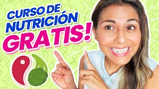 CURSOS DE NUTRICIÓN GRATUITOS Y ONLINE [upl. by Lonnie12]