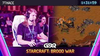 StarCraft Brood War by 7thAce in 13159  Awesome Games Done Quick 2024 [upl. by Dazhehs]