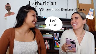 How to Become an Esthetician ll Esthetician vs Aesthetic Registered Nurse [upl. by Guillaume]