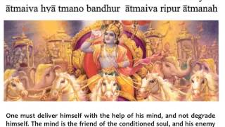 Bhagavad Gita Chapter 6  Verse 5 [upl. by Swarts]