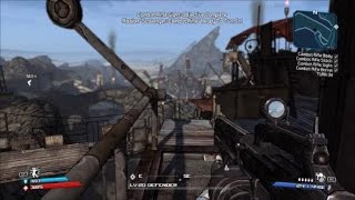 Combat Rifle Sight Location  Borderlands GOTY [upl. by Tioneb]