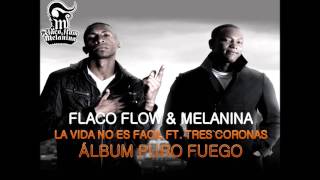 Flaco Flow y Melanina Ft Tres Coronas  La Vida no es Fácil Audio [upl. by Yonah316]