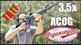 Trijicon TA11 35x ACOG Review Best All Around ACOG [upl. by Auqenes]