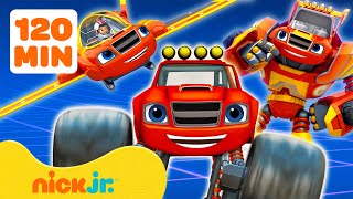 Blaze y los Monster Machines  ¡Blaze se transforma en una NAVE ESPACIAL monstruosa 🚀  Nick Jr [upl. by Auhs]