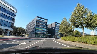 Driving in Germany 🇩🇪 Darmstadt to Bad Homburg Beautiful Morning great weather drivetochill travel [upl. by Retrak]