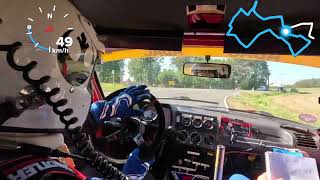 Rallye Kohle amp Stahl 2024 WP2 RK HeideWestrich 1 Peugeot 205 GTi 19 Leidgschwendner  Reinders [upl. by Ahsam426]