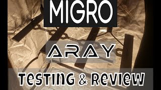 Migro Aray 4 PAR Testing amp Review 240W 4 Bar Led Grow Light Strips [upl. by Aras509]