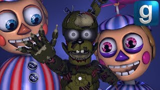 Gmod FNAF  BB amp JJ Kidnap Scraptrap [upl. by Robbert]