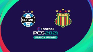 Nomes corretos Grêmio e Sampaio Corrêa PES 2021 Season Update [upl. by Kaiser]