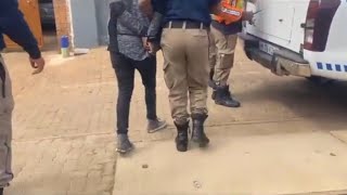 BUSTED🚨illegal Foreigner who runs Spaza shop arrested and expired food confiscated🤯💣 [upl. by Eirased]