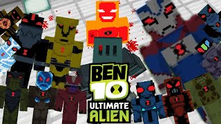 Minecraft Ben 10 Mod Showcase Part 3 Ultimate Alien The Ultimatrix [upl. by Schertz]