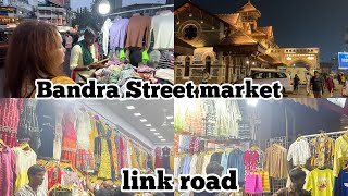 Bandra Link Road street market mumbai❤️ shopping 🛍️ [upl. by Laurentium682]