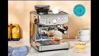 Breville Barista Express Espresso Machine ReviewAmazon Best Selling SemiAutomatic Espresso Machine [upl. by Ecylla209]