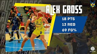 Alex Gross Dominates with 18 Points amp 13 Rebounds  CSU Sibiu vs CSU Craiova 07102024  Highlights [upl. by Dabney]