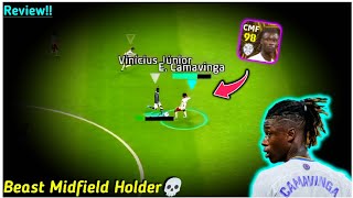 EDUARDO CAMAVINGA  Bro Is All Over The Pitch😮  Camavinga Efootball 24  Efootball 24 Mobile 🔥 [upl. by Oiril]