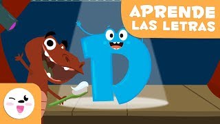 Aprende la letra quotDquot con el Dinosaurio David  El abecedario [upl. by Annahs851]