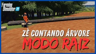 A Herança 072  Corte das árvores 🌲⚠️ Farming Simulator 22 [upl. by Olinde]