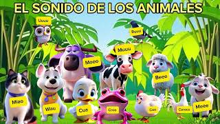 El idioma de los animales Canciones infantiles de granja Papongo TV papongotv lagranjadepapongotv [upl. by Avner576]