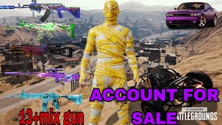 ACCOUNT FOR SALE 13 GUN MIX  DODGE CAR MYTHIC FASHION 79 LEVEL [upl. by Shaper]