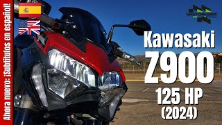 Kawasaki Z900 125 HP 2024  Test Ride Review Walkaround Soundcheck  VLOG 407 [upl. by Slrahc]