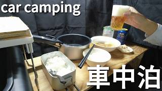 【車中泊】ささやかな宴／Compact Family Car Camping [upl. by Keemahs]