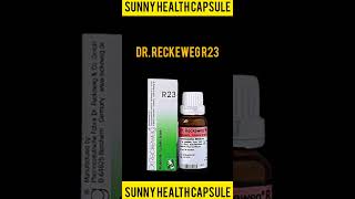 Dr Reckeweg R23 Drop  eczema pimples itching skin disease [upl. by Iron]