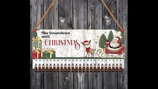 The Sass 7123 With Blanktastic Christmas in July Countdown boards [upl. by Aicitel]