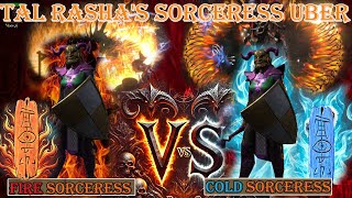 Diablo 2 Resurrected  Cold Sorceress vs Fire Sorceress Which Build is Uber Tristram the Fastest [upl. by Nollahs659]