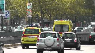 Ambulance Pompiers  SMUR Rescue Brussel [upl. by Grosvenor]