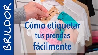 Cómo etiquetar prendas y complementos fácilmente [upl. by Meelas]