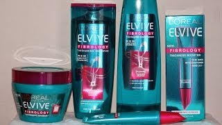 LOreal Elvive Fibrology Review [upl. by Foscalina]