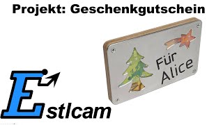 Estlcam Advent Gutschein [upl. by Dowd]