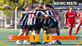 Huracán 1  Estudiantes de Buenos Aires 2  Resumen del partido  TorneoApertura 2024 Fecha 11 [upl. by Acinoreb]