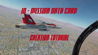 CVW66 Mission Data Card Tutorial [upl. by Joel]