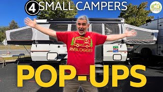 4 Awesome Popup Campers  Some With Bathrooms  2024 Models [upl. by Israeli]