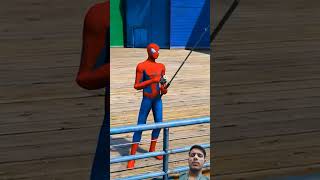 GTA v spiderman helps wrong  skibiditoilet😰shorts [upl. by Earle]