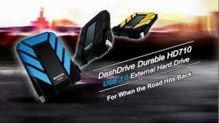 ADATA HD710 WaterproofShockResistant USB 31 External Hard Drive [upl. by Atiuqcir]