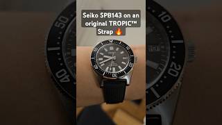 Seiko SPB143 on an original TROPIC™ Strap 🔥 seiko tropicstrap spb143 [upl. by Malamud]